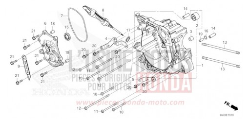 CARTER VILEBREQUIN DROIT NSS125ADP de 2023